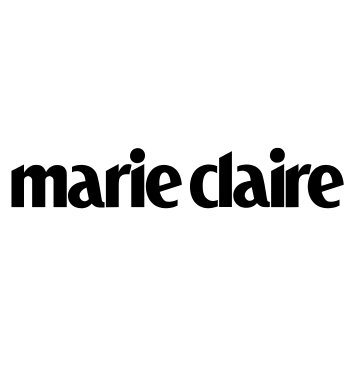 marie claire logo - Professional hair and makeup styling for fashion editorial shoot